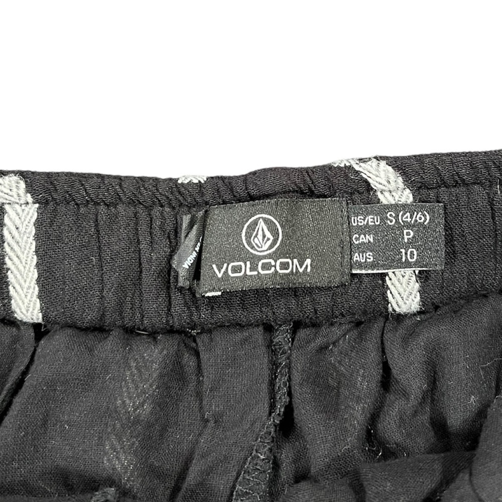 Volcom Coco Black and White Striped Halter Romper sz S - Picture 4 of 12